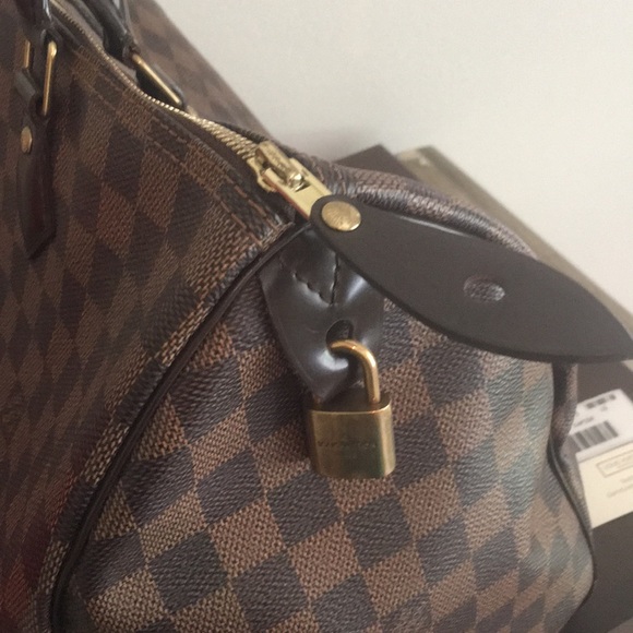 SOLD. Louis Vuitton Speedy 35 - Picture 3 of 7